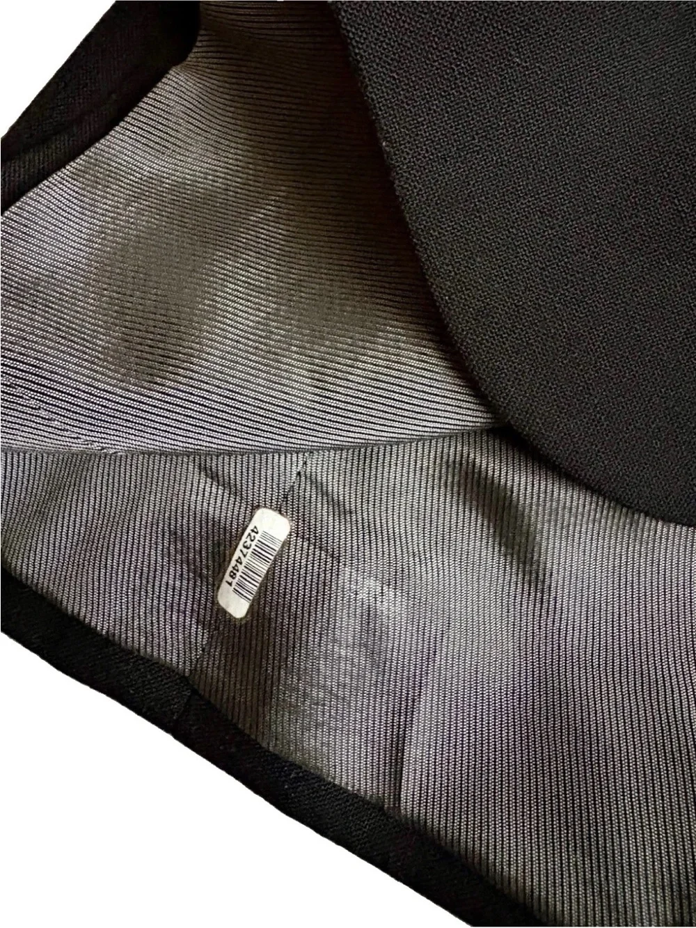 VTG OSCAR DE LA RENTA 43R Sport Coat Blazer BLK Gold Crest Buttons Ventless 90s